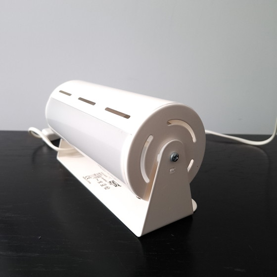 Image 1 of Lampada da parete vintage Ikea Smyg in metallo/plastica bianca