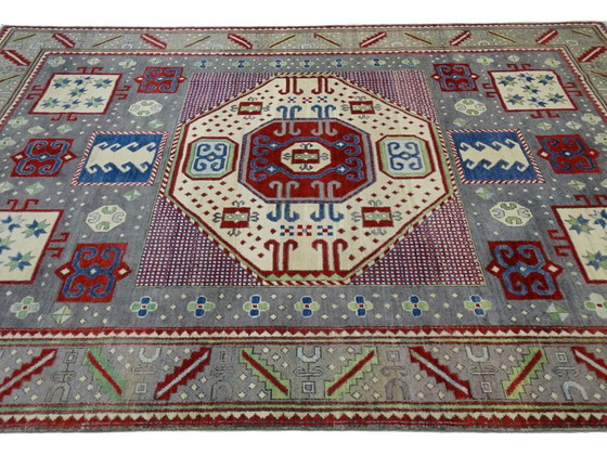 Image 1 of Kazak - 300 x 205 cm - Handgeknoopt vloerkleed
