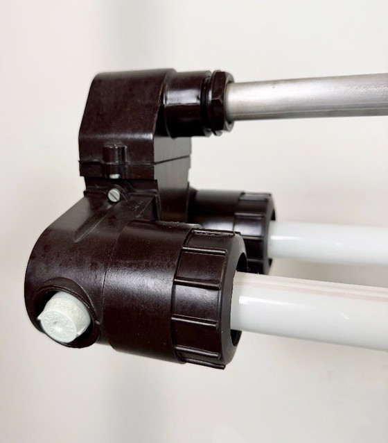 Image 1 of Lampada tubolare grigia industriale di Elektrosvit, anni '70