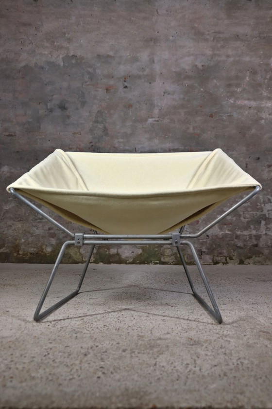 Image 1 of AP-14 – “Anneau” loungestoelen – Set van 2 – Pierre Paulin – A. Polak – Nederland / Frankrijk – jaren 1950