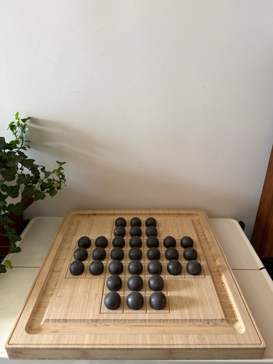 Juego de Solitario XXL – Objetos decorativos, Metal, Bamboo, Vintage (photo 5 of 8)