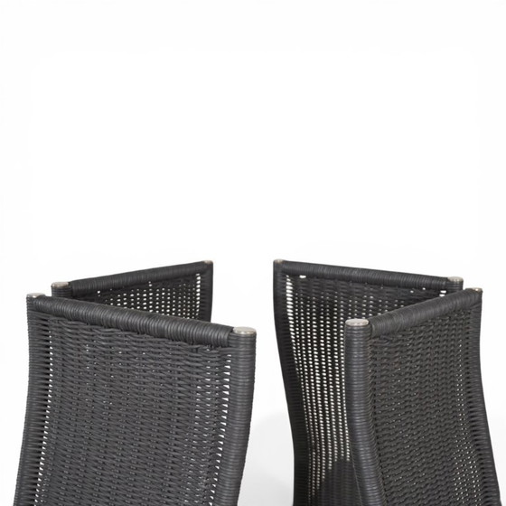 Image 1 of Juego de 4 sillas voladizas B 25 Tecta de Axel Bruchhäuser, 1980.