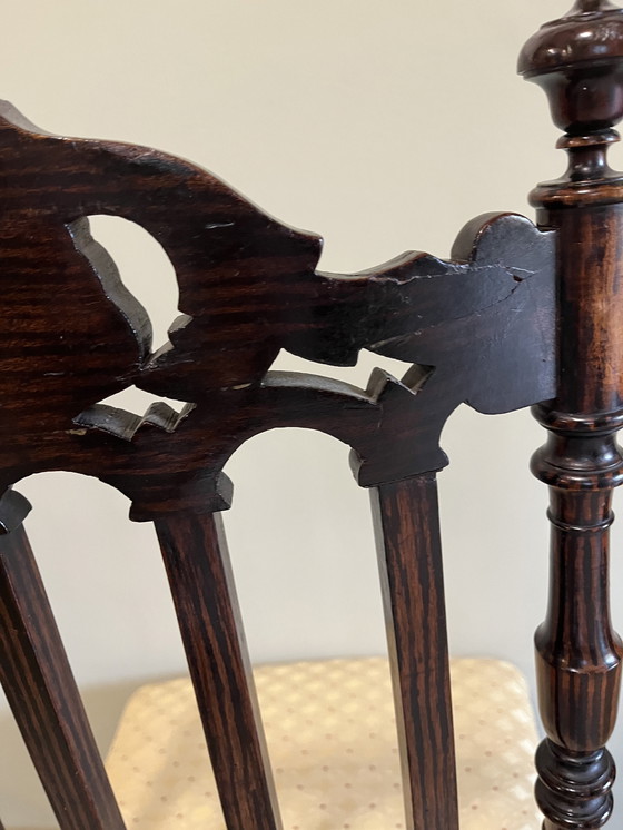 Image 1 of Napoleon III style armchair