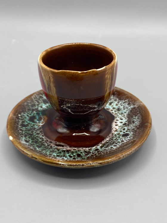Bougeoir portatif en céramique de Vallauris – Émaux Flambés – Objets déco, Ceramic, Rustic (photo 4 of 8)
