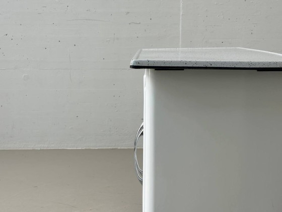 Image 1 of Metal sideboard / kitchen cabinet in industrial style, 1950s