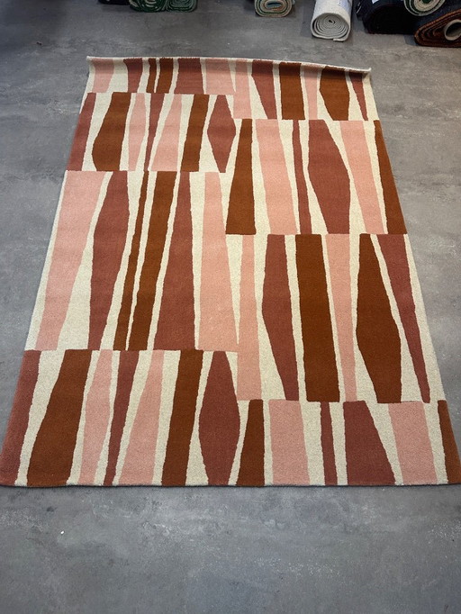 Rug Brink and Campman Saku Pink 160x230 cm wool