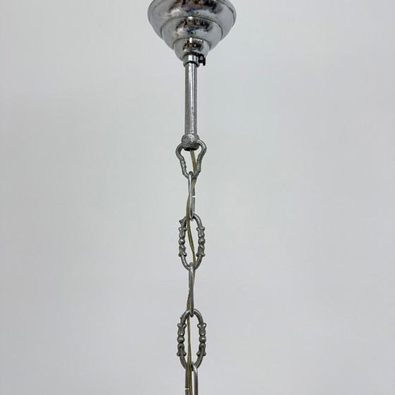 Image 1 of Mid-century Veca glass pendant lamp , 1970s , Italy