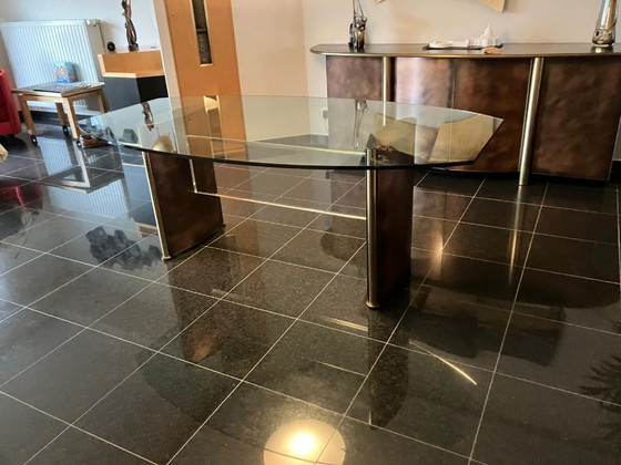 Image 1 of Vintage living table Belgo Chrom