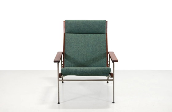 Teak Rob Parry Lotus armchair for Gelderland – Wool, Wood, Mid Century Modern (photo 2 of 6)