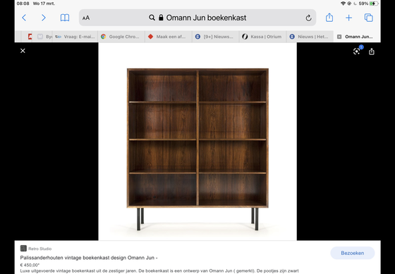 Image 1 of Oman Junn boekenkast