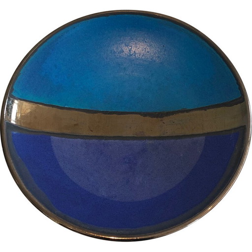 Piatto in ceramica d'epoca, 1970