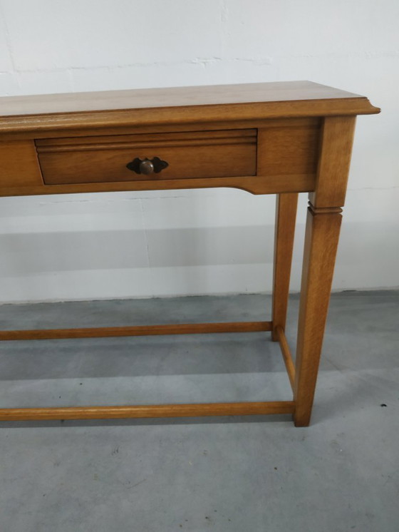 Image 1 of Classico tavolino da parete in legno vintage