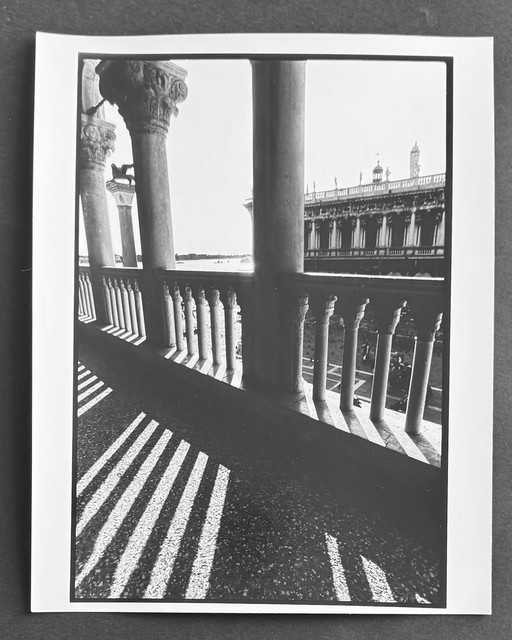 Michel Pinel - Venecia 2002 - Vista del Palacio Ducal - fotografía firmada