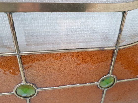 Image 1 of Art Nouveau Front Glasfenster