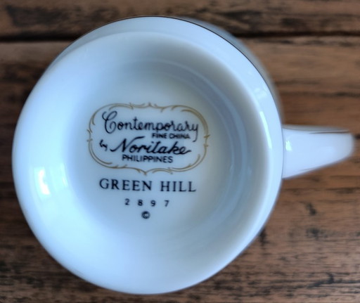 Noritake Dinnerware Set Blue Hill 12 Persons