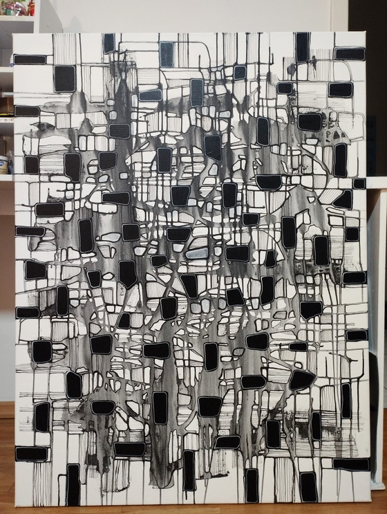 Image 1 of Natia Antadze Abstract Composition XXL