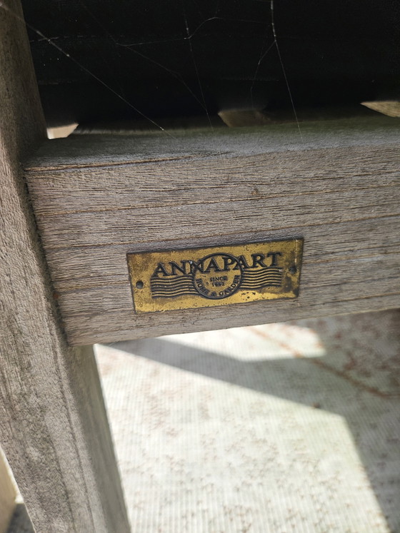 Annapart Teak Gartentisch mit 6 Stühlen inkl. Kissen – Garten-Sets, Textile, Wood (photo 7 of 9)