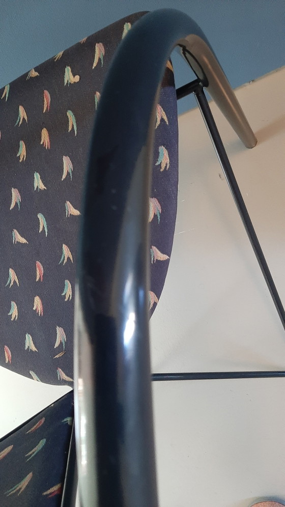 Sedie da pranzo Matthias Gürtler per Artifort anni '80 (6 pezzi) – Textile, Metal (photo 12 of 13)