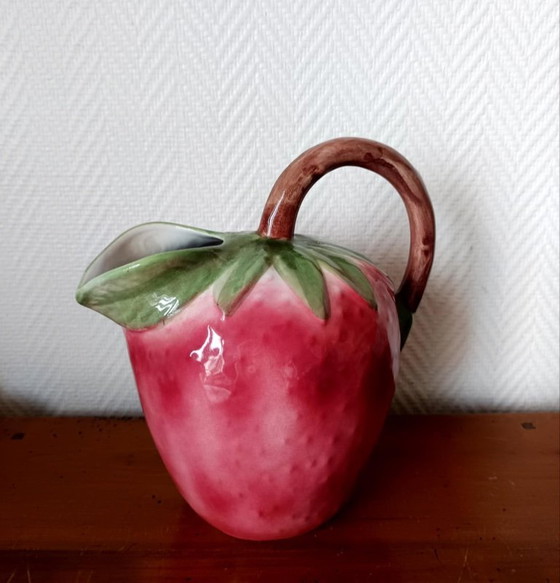 Image 1 of Vintage aardbeienkannetje