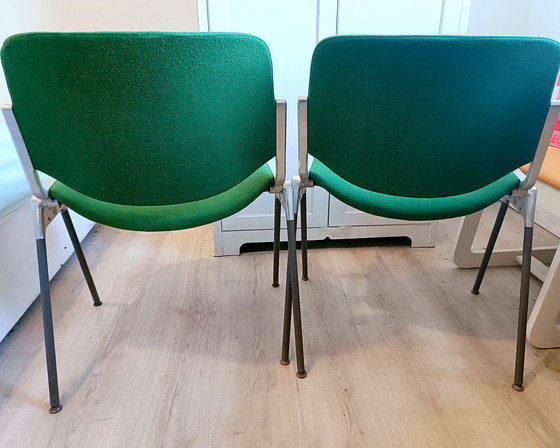 Image 1 of Set aus 2 Castelli DSC 106 Stühlen mit Armlehnen