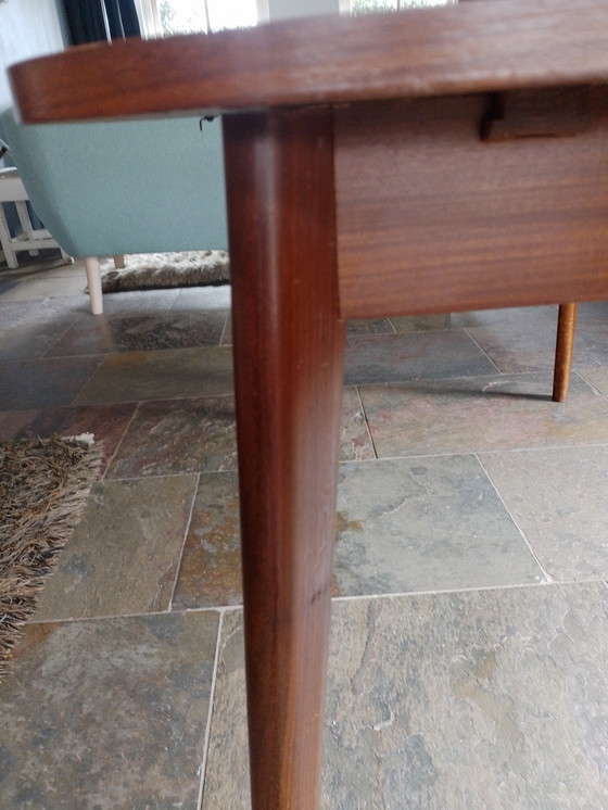Image 1 of Mid-century extendable table