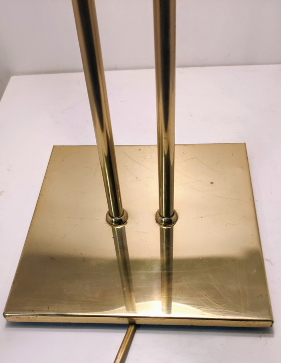 Image 1 of Mushroom Brass/Glass Jaren 70