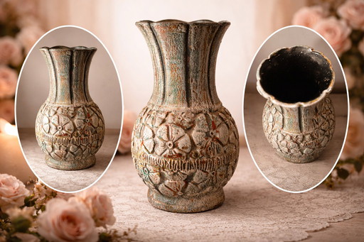 Vintage Roth Keramick Fat Lava Vase 311 Germany