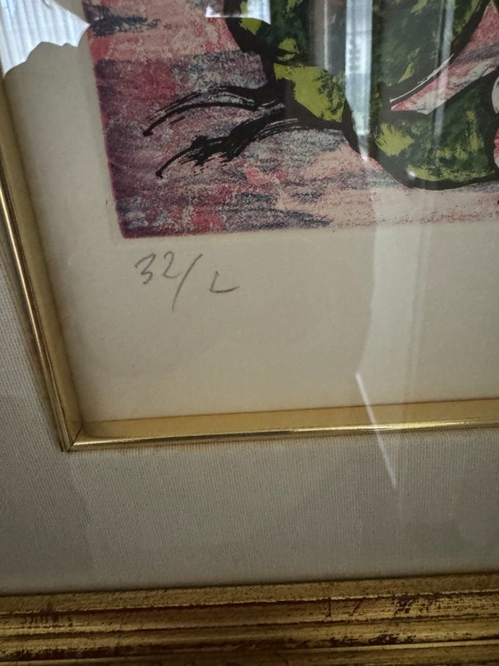 Original Otmar Alt Graphic Print, Hand-Signed & Limited, High-Quality Framed, Paintings & Drawings, Paper (photo 3 of 5)