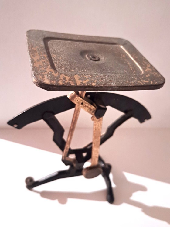 Buchstabenmaßstab, Marke JMAZ, DRGM, 22 x 17 cm – Dekorative Objekte, Metal, Brass (photo 2 of 5)