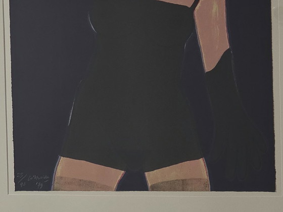 Image 1 of Corneille - Femme et crâne - Signé - 1979 - 23/90