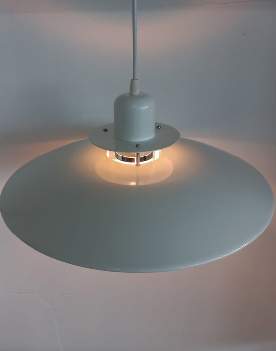Image 1 of Lampada da soffitto vintage scandinava in metallo, a forma di ciotola o ad anello, anni '70/'80.