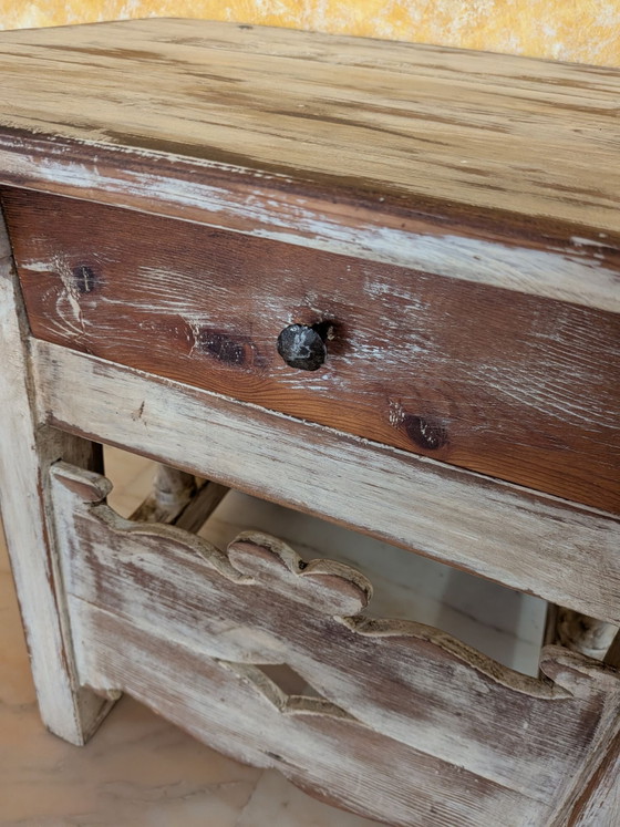 Table d'appoint ancienne – Tables d'appoint, Bois (photo 7 of 14)