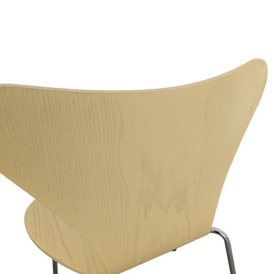 Image 1 of Juego de 2 sillas Fritz Hansen Serie 7, estilo mediados de siglo, de Arne Jacobsen.