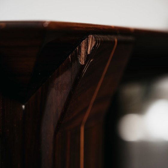 Image 1 of Rectangular Rosewood Dining Table, 1970s Vintage Modern Design