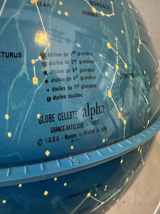 Image 1 of Vintage hemelglobe - Alpha