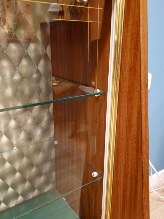 Credenza Alta Vetrina Cassettiera in Teak Vintage – Vetrine, Legno (photo 11 of 15)