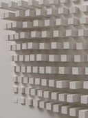 Relief mural constructif blanc, Zero Art