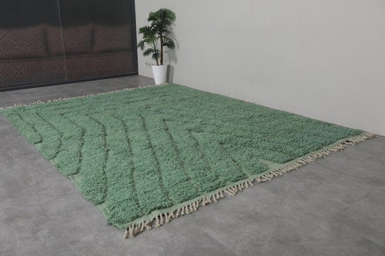 Image 1 of Handgemaakt Marokkaans tapijt, traditioneel vakmanschap, 2/3 m