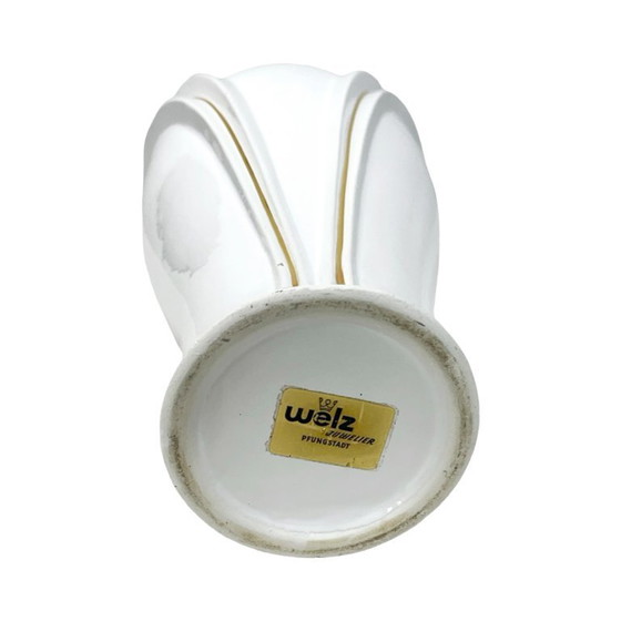 Image 1 of Elegant Porcelain Vase Welz Pfungstadt, Germany 1970s