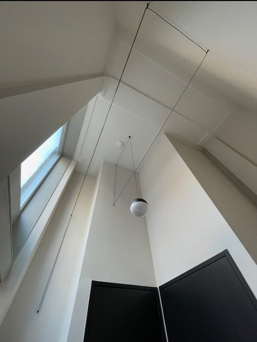 Flos String Light Sphere Pendelleuchte, Schwarz, 12+ Meter Kabel