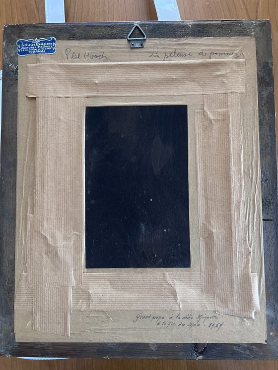 Gemälde Reproduktion Altes Gemälde Alter Vergoldeter Rahmen – Horst Janssen, Gemälde & Zeichnungen, Wood (photo 2 of 7)