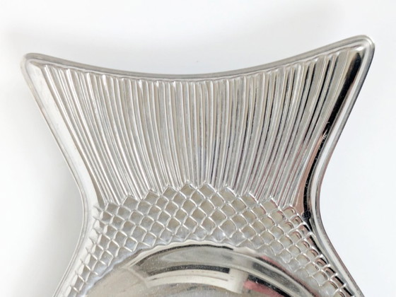 Image 1 of Piatto da portata vintage WMF Cromargan per pesce, stoviglie tedesche in acciaio inossidabile