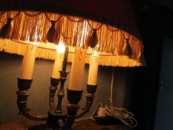 Image 1 of Antica e rara lampada a brocca a 4 luci