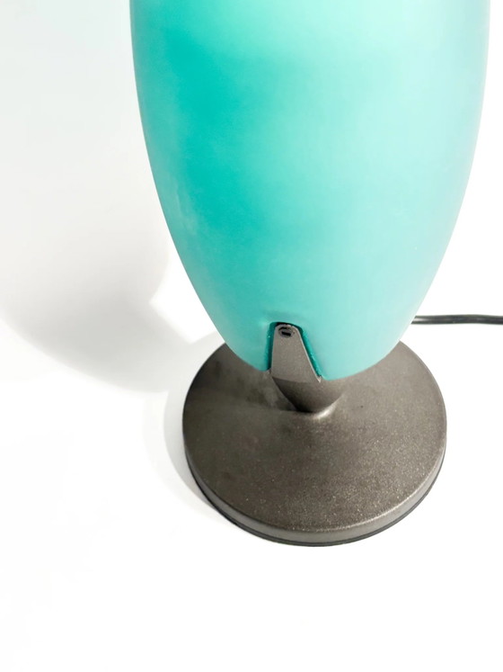 Tischleuchte Modell „Carina“, entworfen von Giampiero Tonetti in den 80er Jahren – Beleuchtung, Glass (photo 4 of 9)