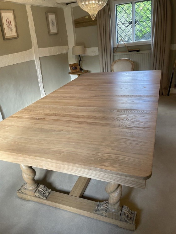 Image 1 of Tavolo da pranzo in ardesia per piscina 7ft