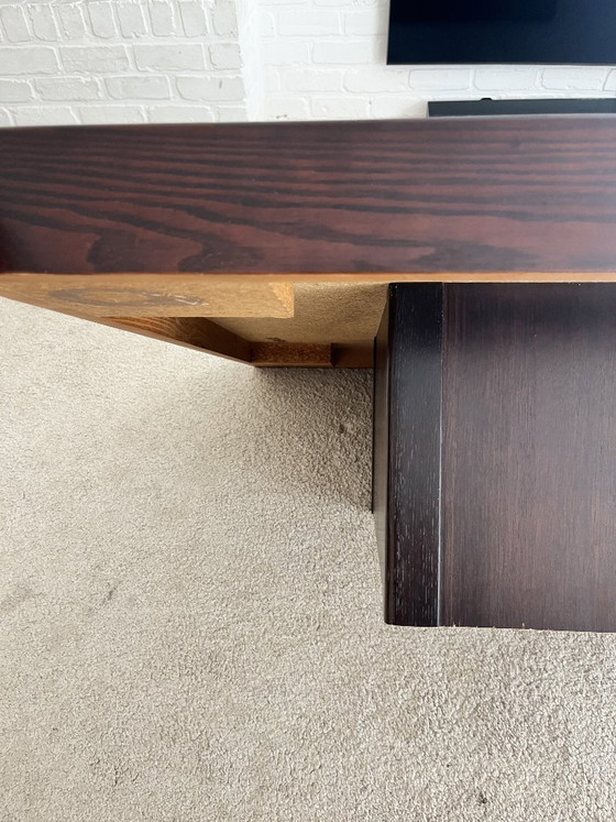 Image 1 of mosaic wood coffee table