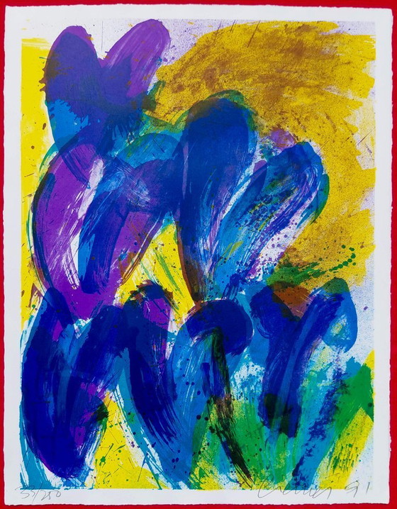 Image 1 of Jan Cremer – Tulpen, Lithografie