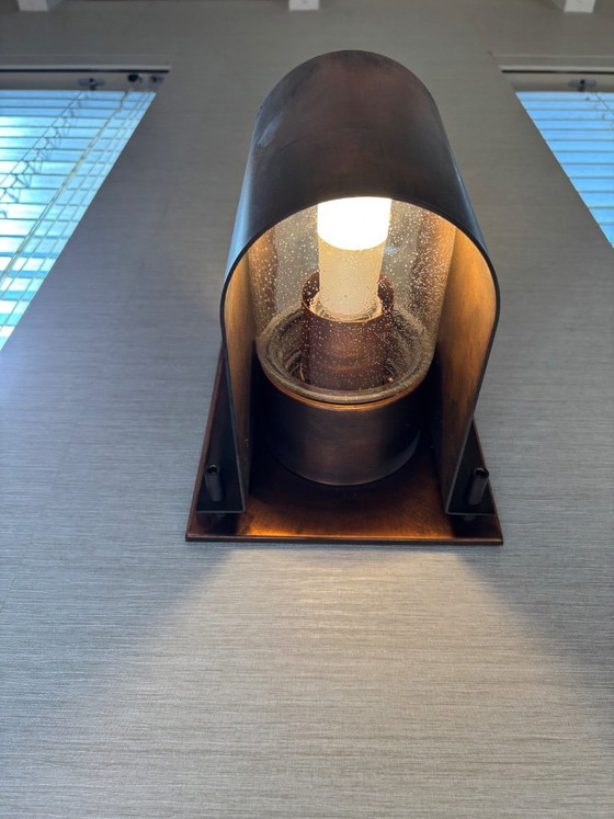 Wandlamp BEGA koper – Wandlampen, Glass, Copper (photo 4 of 5)