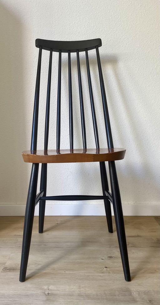 Sedia vintage scandinava con struttura a fuso - Svezia anni '60/'70 / probabilmente Nesto Möbler – eetkamerstoelen, Wood