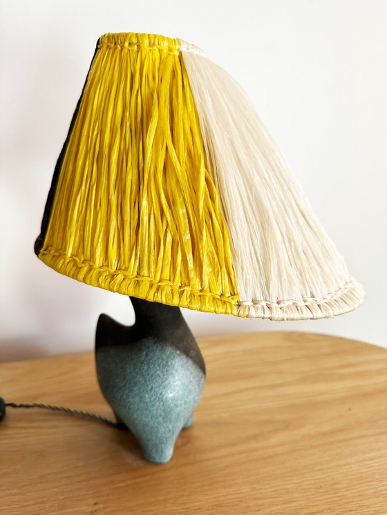 Image 1 of Vintage lamp by Lilette and Gilbert Valentin for Les Archanges, France 1950
